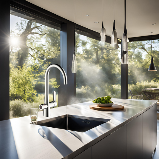 AqualogicNT 4-in-1 Kitchen Faucet: The Ultimate All-in-One for Modern Families