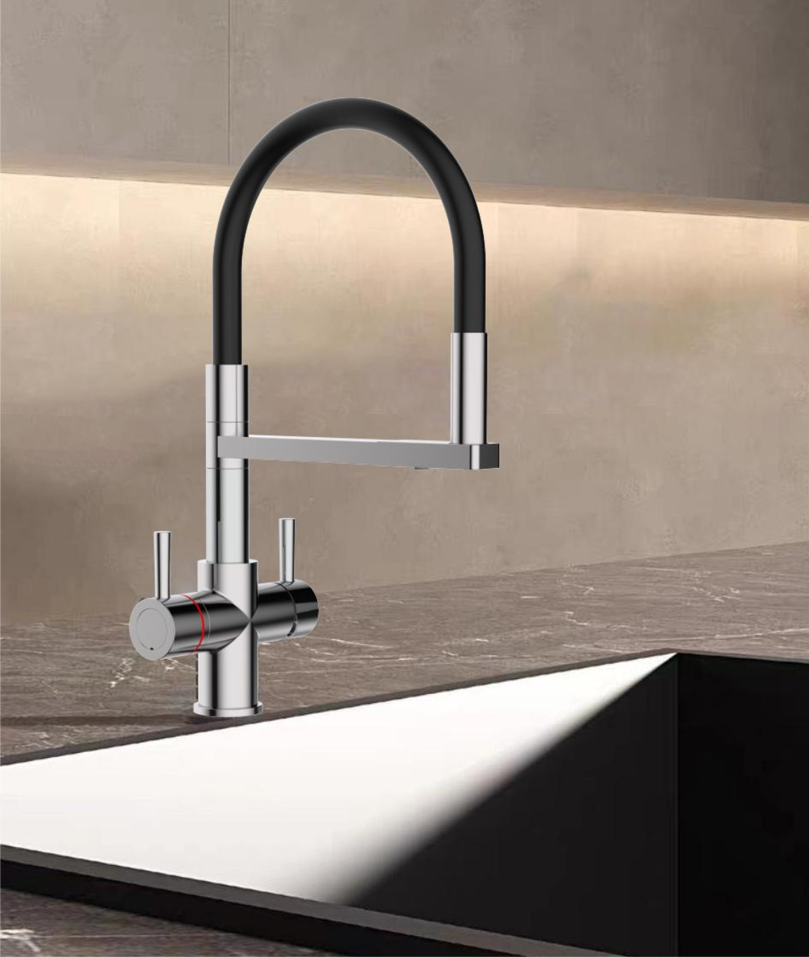 Semi Pro Faucet 4 in 1 System