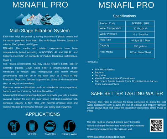 MSNAFIL PRO Filter