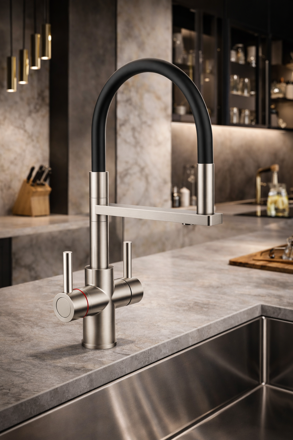 Semi Pro Faucet 4 in 1 System